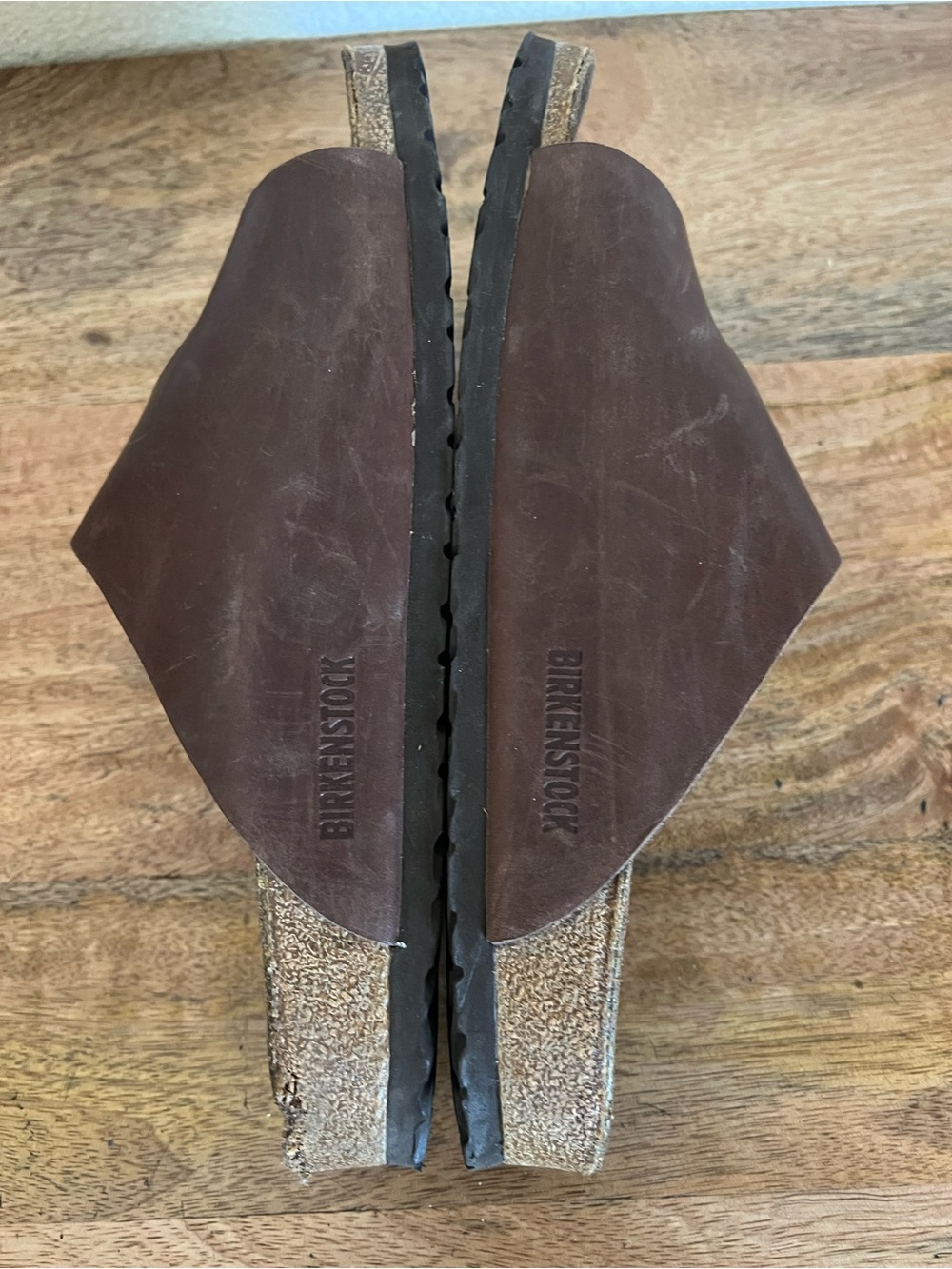 Birkenstock Unisex Zurich Oiled Leather Habana Sandals Size 42 L11-11.5 M 9-9.5 - Picture 12 of 14